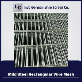 Mild Steel Rectangular Wire Mesh