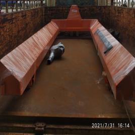 Mild Steel Roll Handling Trolley, for Material Handling
