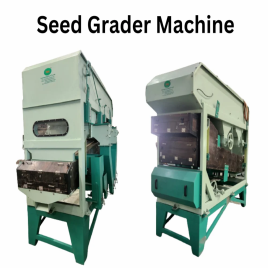 Mild Steel Seeds Grader Machine, For Industrial, 500 kg/hr