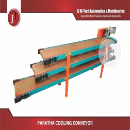 Mild Steel Semi-Automatic Paratha Cooling Conveyor, 440 V