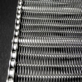 Mild Steel Simple Taper Roller Metal Conveyor Belt