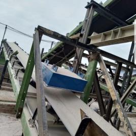 Mild Steel Simple Taper Roller Conveyor Magnets, N35