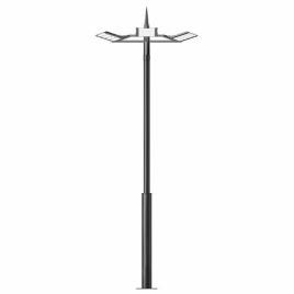 Mild Steel Single-Arm 9m High Mast Lighting Pole, For Street