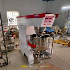 Mild Steel Single High Speed Planetary Mixer cake making Machine
