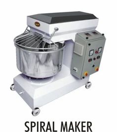 Mild Steel Spiral Kneader Machine, 200kg, Capacity: 20kg Per Batch