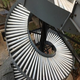 Mild Steel Spiral Roller Conveyor System