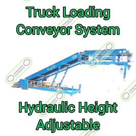 Mild Steel Truck Loading And Unloading Conveyor, Capacity: 0-50 Kg/M