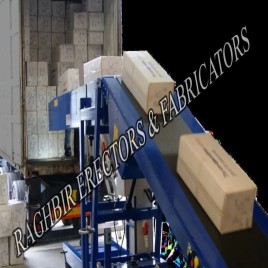 Mild Steel Truck Loading Conveyor System, For Truck Loading / Unloading, Capacity: 1 to 50  kg per feet