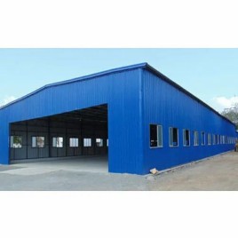 Mild Steel Warehouse Roofing Shed