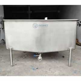 Milk Dump Tank, Capacity: 1000 L