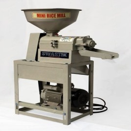 Mini Rice Mill 3 Hp Motor, Single Phase