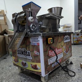 Mini Samosa/Kachori Dry Samosa Machines fully Automatic 3600pcs/hr, 2hp, Capacity: 3500 Pcs/Hr