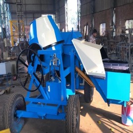 Mixer Machine  Hydrolic Hopper Lode Cell Printer