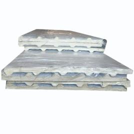 Mk Industries Galvanised 50mm PUF Insulated Roofing Panel, <30mm