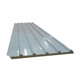 Mk Industries Galvanised 50mm PUF Insulated Roofing Panel, <30mm