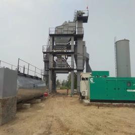 Mobile Asphalt Batch Mix Plant