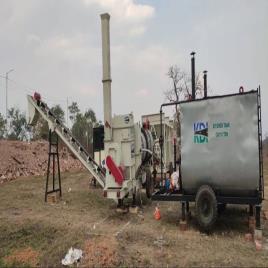 Mobile Asphalt Drum Mix Plant