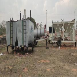 Mobile Asphalt Drum Mix Plant