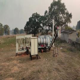 Mobile Asphalt Drum Mix Plant