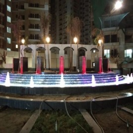 Modern Geyser Fountain