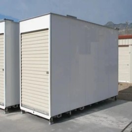 Modified Portable Office Container, For Kiosk