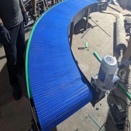 Modular Belt Conveyor, Capacity: 50-100 kg per feet