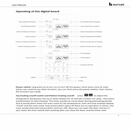 Modular Electric Deck Oven with stone