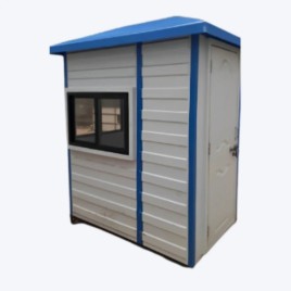 Modular FRP Portable Security Cabin