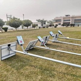 Modular Mild Steel Solar Street Light Pole