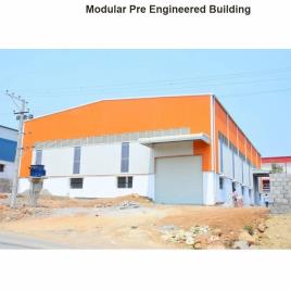Modular Pre Engineered Building, Steel