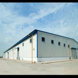 Modular PUF Panel Warehouse, Paint Coated