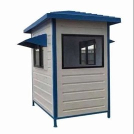 Modular Square FRP Security Cabin Ply Coating