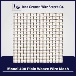 Monel 400 Plain Weave Wire Mesh