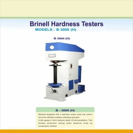 Motoriszed Brinell Hardness Testers, 0.1%