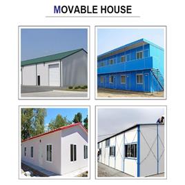 Movable prefabricated house