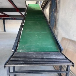 MS And Rubber Flat Belt Conveyor
