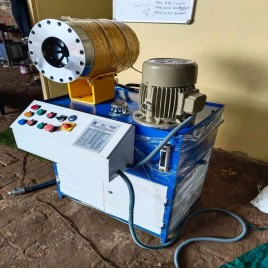 Ms Hydraulic Hose Pipe Crimping Machine, Automation Grade: Automatic, Model Name/Number: NEHPCM-03
