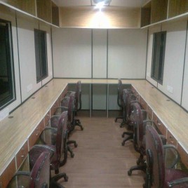 MS Office Container Fabrication Service MANUFACTURERS in india, Size: 20x10feet
