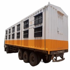 MS Panel Build Portable Prefabricated Cabin, No. Of Compartments: 6