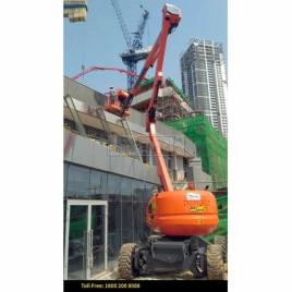 Mtandt Diesel Articulated Boom Lift, Platform Capacity: 227 Kg