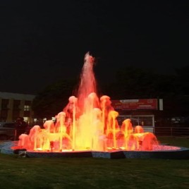 Multicolor Eiffel Jet Fountain