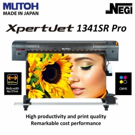 Mutoh XpertJet XPJ-1341SR Pro - 54"" Eco-Solvent Printer Made In Japan, Bulk