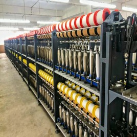 National Filament TFO Twisting Machine Roll Takeup