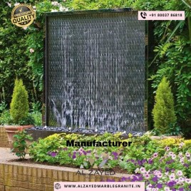 Natural Marble Wall Water Fountain Falls