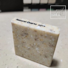 Natural Quartz G019 LX Himacs Acrylic Solid Surface, Thickness: 12 mm, Size: 144 X 30 X 0.5 Inches