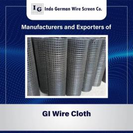 New Silver GI Wire Cloth, For Industrial