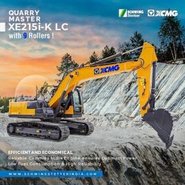 New Xe215iK LC Schwing Stetter XCMG Excavator, 21700 Kg, 140 Hp