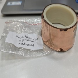 Nickel Clad Copper Strips, Thickness: 0.3 mm