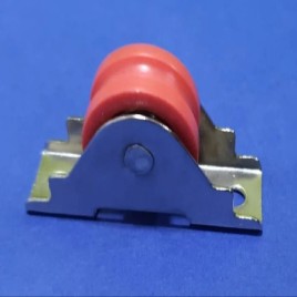 Nickel Finish Window Roller MS Small Body, Size/Dimension: 14mm X 50mm X24mm