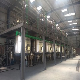 NICOTINE SULPHATE EXTRACTION PLANT